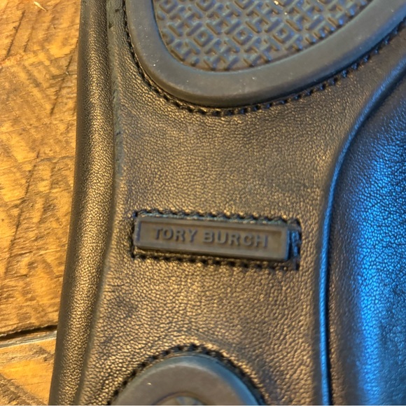 Tory Burch Minnie Travel Ballet Flat in Perfect Black - Picture 3 of 6